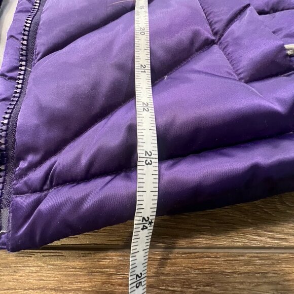 The North Face Women's Aconcagua 550 Fill Down Vest Sz XS Purple Warm Puffer - Picture 13 of 13
